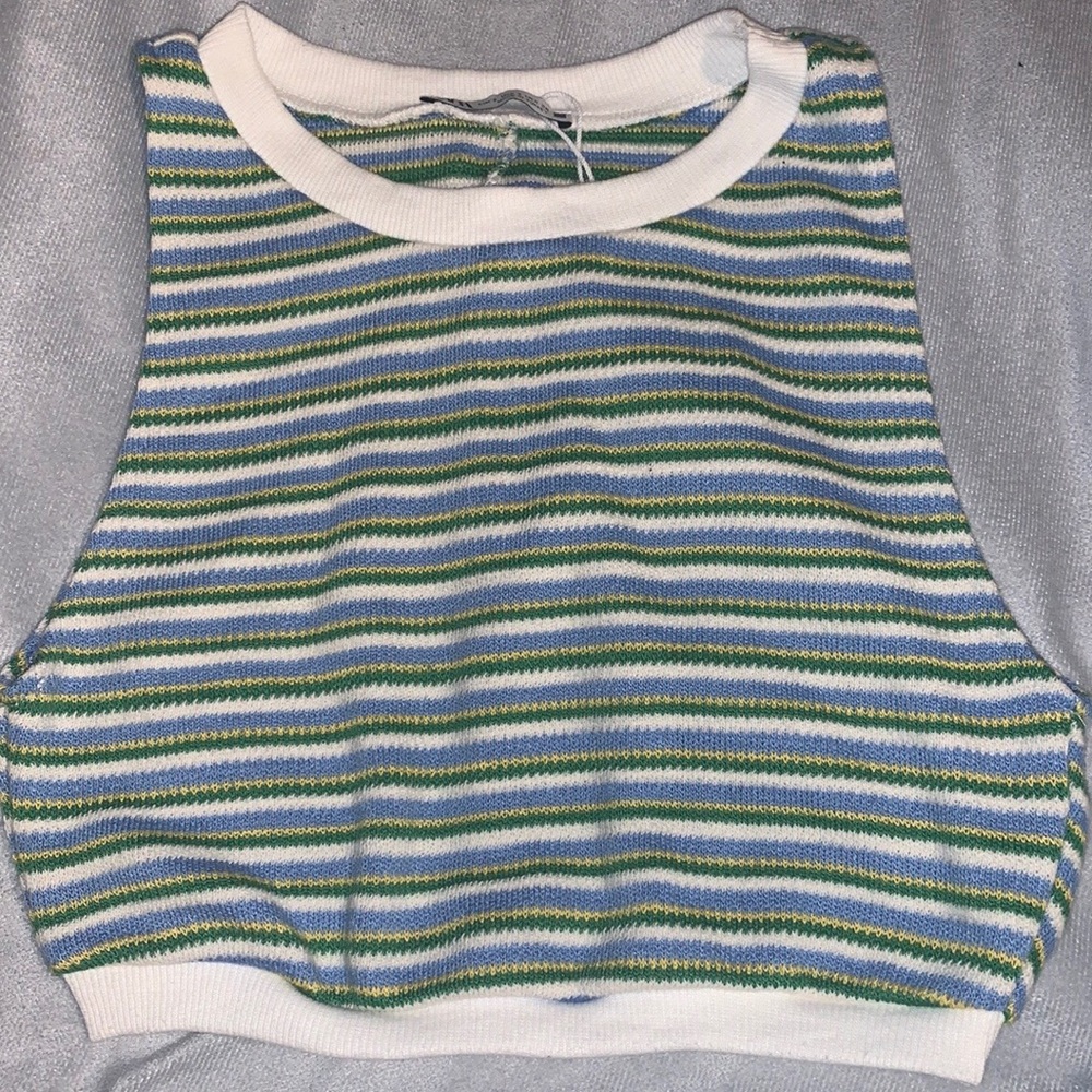 Zara knit halter top